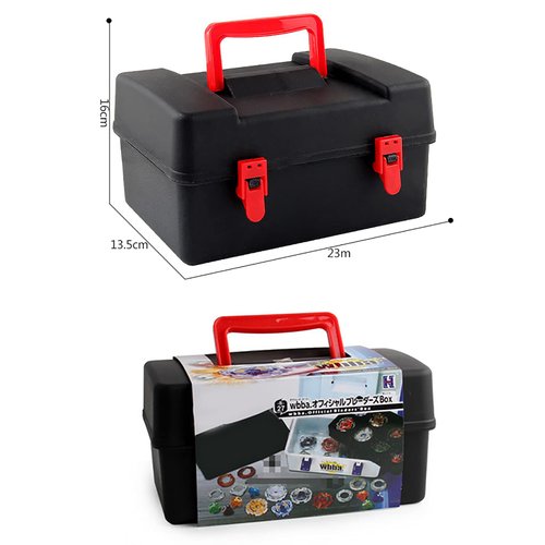 3T6B Bey Battling Top Storage Case, 12 pcs Burst Tops Storage Case Spinning Top and Launcher Set Storage Box for Children
