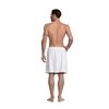 Turkuoise Men's 100% Cotton Terry Velour Bath Towel Wrap Made in Turkey (White)