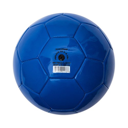 Champion Sports Extreme Series Soccer Ball, Regulation Size 5 - Collegiate, Professional, and League Standard Kick Balls - All Weather, Soft Touch, Maximum Air Retention - for Adults, Teenagers, Blue