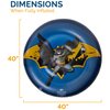 Swimways DC Batman Reversible Boat, Inflatable Pool Floats & Kids Pool Toys, Swimming Pool Accessories & Beach Essentials for Kids Aged 5 & Up