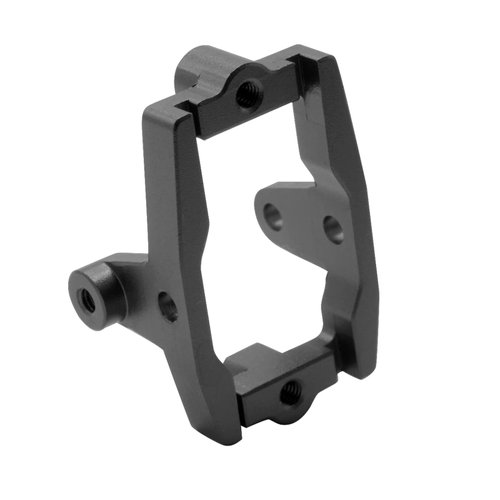 OGRC Aluminum Alloy RC Servo Bracket Servo Mount for Traxxas 1/18 TRX4M RC Crawler Car Upgrade Parts (Black)