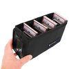 CASEMATIX Graded Card Case Light Duty Compatible with 30 BGS PSA Graded Sports Trading Cards, Collapsible Graded Slab Trading Card Box with Three Graded Card Storage Box Internal Dividers