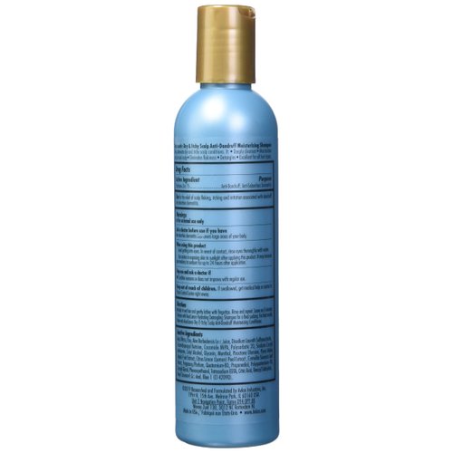 KeraCare Moisturizing Shampoo,8 oz - Sulfate Free, Relieves Dry and Itchy Scalp Conditions, Eliminates Flakes, Liquid Volume 240 ml