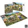 750 Piece Puzzle for Adults Sharon Steele Best Pals, Whimsical Farm Scene from KI Puzzles,AZ-02630