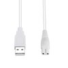 Charger Cord Replacement for Water Flosser Cordless Oral Irrigator FC159 FC1591 FC2630 FC2631 FC156 FC152 - USB Power Cable 2-Pack