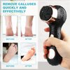 Nicebirdie Electric Foot Callus Removers for Feet - Rechargeable Waterproof Portable Electronic Foot File Pedicure Tools for Cracked Heels Dead Skin