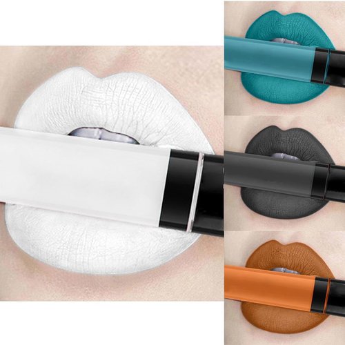 Edanta Kilshye Matte Lipstick Liquid Lipsticks Velvet Cream Lip Gloss Waterproof Lips Stick High Pigmented Lip Beauty Lipsticks Makeup for Women and Girls Pack of 1 (White 27)