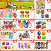 YOAUSHY 117 Pcs Party Favors for Kids, Treasure Box Toys for Classroom, Prizes Box Toys Classroom, Goodie Bags Stuffer Pinata Fillers, Treasure Chest Toys