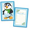 Leigha Marina It's a Boy Penguin Baby Shower Invitations – 20 Cards & 20 Envelopes