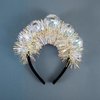 GFLPO Disco Ball Headband,Disco Headband,Vintage Disco Ball Headpieces,Disco Ball Head Boppers,70s Headbands for Women,Birthday Headband Birthday Crown,2024 New Year Party Costume Accessory