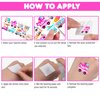 100 PCS Ice Cream Birthday Party Decorations Favors Supplies Temporary Tattoos Decor Ice Cream Truck Sweets Dessert Bar Stickers For Girls Boys Classroom School Prizes Reward