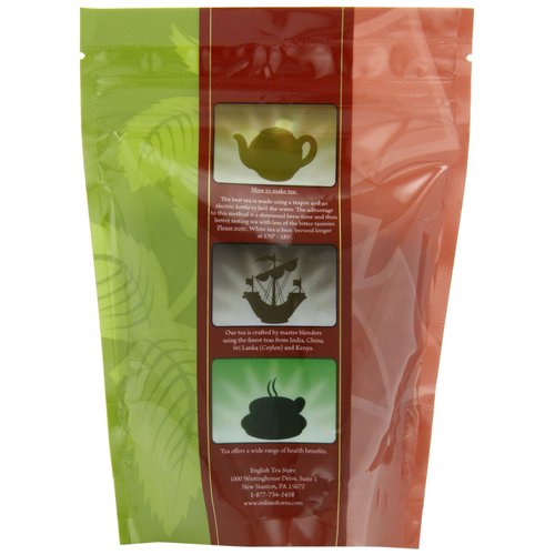 English Tea Store Loose Leaf, Dragon Pearls Green Tea Pouches, 4 Ounce
