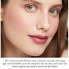 Adurello Cream Blush Stick for Cheek Tint Soft Dewy Moisturizer Face Blush Makeup Stick Blendable Color For Eyes, Lips & Cheeks (Red)