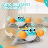 Crawling Crab Baby Toys for 6-12 Months, Baby Musical Toys for 1 Year Old Boys Girls, Tummy Time Crab for Infant Developmental, Toddlers Bilingual Learning Toys, First Christmas Birthday Gifts