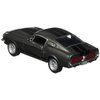 KiNSMART 1967 Ford Shelby Mustang GT500 Gray 1:38 Scale 5 Inch Die Cast Model Toy Race Car w/Pullback Action
