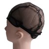PRETYZOOM 2 PC Black Mesh Wig Cap Net Wig Caps for Women Black Wig Black Wig Hair Crochet Hook Wig Caps Bulk Mesh Wig Nets Wig Making Liner Wig Hair Cover Net Short Hair Wig Head Net Cap