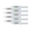 White Teeth Global (TM) 44% Carbamide Peroxide 10 (10cc) Syringes of Teeth Whitening Gel - (2) Trays - (1) Shade Guide - (1) Instructions Sheet - at Home Teeth Whitening - 2 Year Shelf Life!