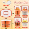 Basketball Hoop Snack Cups 48 Sets Basketball Party Decorations Kids Paper Snack Cups Disposable Treat Snacks Bowls Basketball Party Supplies