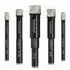 Dry Diamond Drill Bits Set 5 PCs for Granite Ceramic Marble Tile Stone Glass Hard Materials, Round Shank 1/4, 5/16, 3/8, 1/2 inch with Storage Case