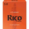 Rico Bb Clarinet Reeds Box of 10 3