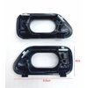 1Pair Door Lock Switch Bezel Compatible with Jeep Wrangler JK 2011-2018 / Driver & Passenger Side 68185911AA 68185910AA