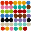 Maromalife 48PCS 22mm Replacement Refill Pads for 30mm Essential Oil Diffuser Necklace, Felt Pads for Aromatherapy Necklace Pendant Diffuser Bracelet Car Diffuser Vent Clip with 12 Colors, 0.87 Inch