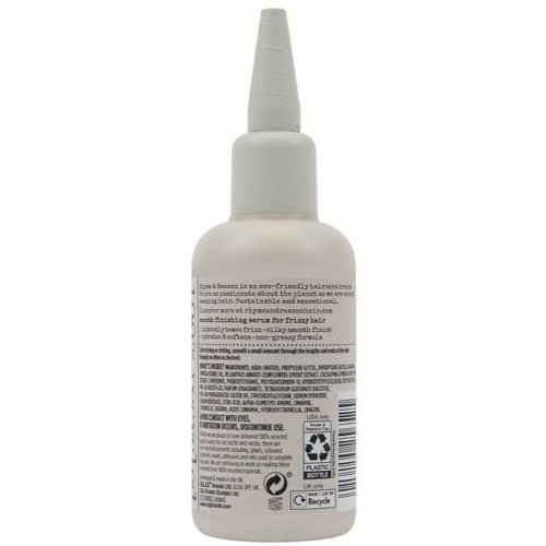 R R RR Rhyme and Reason Smooth Finishing Hair Serum. 3.3 Fl Oz. Blended with 100% Natural Cold-Pressed Argan Oil. Smooth, Silky, & Hydrating. (1 Pack)