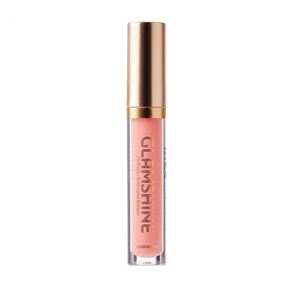 KISS Glam Shine Vita Lip Gloss (1 PACK, Bare Baby)