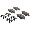 ACDelco Gold 17D1915CHF1 Ceramic Rear Disc Brake Pad Kit with Clips