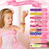 Friendship Bracelet Making Kit, DIY Arts and Crafts Toys, Birthday Gifts Ideas for Girls 6 7 8 9 10 11 12+ Years Old(Pink)