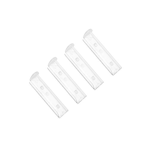 Tweezerman Facial Razor Replacement Blades, 4 Count (Pack of 1)