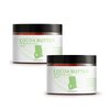 Nature Packaged Cocoa Butter (12oz) - Direct from Shea Tree Ghana, our supplier in West Africa - From Natural Cocoa Seeds - Moisturizes & Nourishes - Natural Body Butter 2 Pack