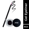 Nykaa Cosmetics Black Magic Gel Eyeliner - Waterproof Makeup for Precise Application - Enriched with Vitamin E for Eye Care - Jet Black - 1 pc