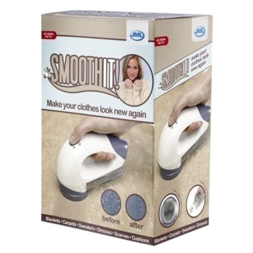 Smooth It Super Fuzz Lint Buster Fabric Shaver - for Clothes Remover Lint Dirt Pet Hair Dust Reuseable