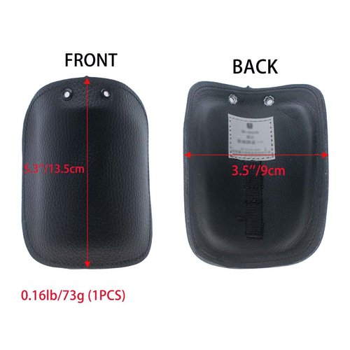 Metatarsal Guards for Work Boots, VIDAYA Unisex Safety Footwear Work Boot Toe Leather Protector Attachment, Universal Size, Metatarsal Guard for Most Safety Shoes and Boots with Laces (1 Pair)