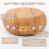 Baby Mobile Rotary Music Box Imitation Wood with Rotating Hook -Crib Mobile Motor Battery Operated Plays 35 Tunes Crib Toys Attachments