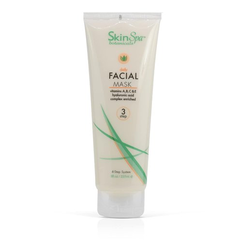 Skin Spa - Clay Face Mask, Skin Care Instant Detox Mud Mask, 8 Oz - Daily Deep Facial Cleansing, Detoxifies, Brightens, and Cleans Blackheads and Clogged Pores