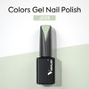 VENALISA 15ml Sage Green Gel Nail Polish, Mint Light Green Gel Polish Olive Pastel Green Color Soak Off UV LED Nail Gel Polish Nail Art Starter Manicure Salon DIY at Home, 0.53 OZ