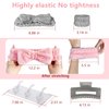 Headband for Washing Face Set, Makeup Headband, Skincare Headbands, SPA Headband Wristband for Washing Face, Hooks for Wristbands Hairbands, Hair Clips, Arm Bands for Washing Face