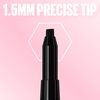Maybelline New York Hyper Easy No Slip Pencil Eyeliner Makeup, Medium Brown, 0.001 oz.