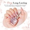 AZUREBEAUTY Cat Eye Nail Polish Set, Quick Dry Vegan Nude 2 Colors Nail Lacquer Natural Strengthening Treatment Kit DIY Salon at Home Women Gifts 2Pcs 0.34 fl oz