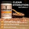 Superieur Electrolytes – Plant Based Electrolyte Supplement w/Sea Minerals for Hydration & Recovery – Keto Friendly, Non-GMO, Zero Sugar, Vegan Healthy Sports Drink Powder – Citrus (70 Servings)