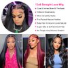 JUBOTIN 30 Inch 13x6 HD Lace Front Wigs Human Hair Straight 13x6 Pre Plucked Lace Front Wigs for Black Women Glueless 13x6 Lace Front Wigs 180% Density Straight Human Hair Wigs with Baby Hair