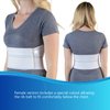 NYOrtho Elastic Rib Support Belt - Torso Compression Rib Brace Treatment Wrap for Natural Healing (Teen/Petite Female - Fits 20"-30" Chest)