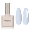 MAYCHAO 15ML Blue Gel Nail Polish 1Pc Baby Blue Gel Polish Soak Off UV LED Nail Polish Nail Art Starter Manicure Salon DIY at Home, 0.5 OZ
