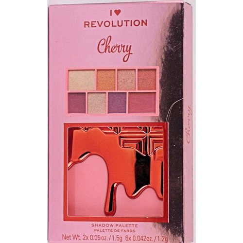 I Heart Makeup Revolution Eyeshadow Palette MINI, Chocolate Cherry