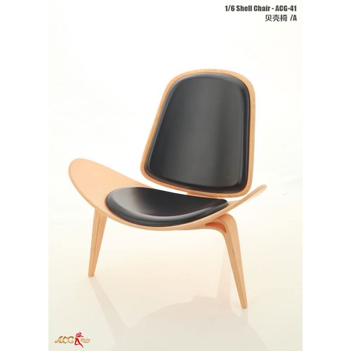 OBEST 1/6 Scale Black Foldable Chair for 12" Action Figure Accessories Dollhouse Decoration Miniature Furniture,1/6 Armchair for Dollhouse Living Room or Bedroom Decor, 12inch Dolls Accessories