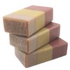 Traverse Bay Bath and Body- All natural handmade cold process bar soap, Frankincense and myrrh with French red and yellow clays. essential oil soap. 3 bar pack 16 + oz. Made in the USA