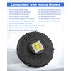 Brake Master Cylinder Tank Reservoir Cap Fits for Honda, Master Cylinder Cap Replace 46662-SLE-J01 46662-SDC-A02 46662-S8A-003
