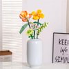 LEBERY Mini Bricks Flower Bouquet - Artificial Flowers Building Set 456Pcs Building Blocks Flower Bouquet Micro Botanical Collection DIY Simulation Plant Toy for Home Birthday Valentine Surprise